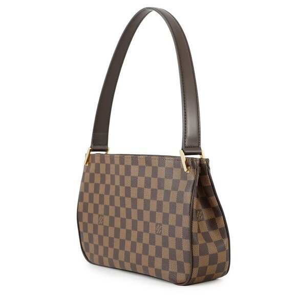 LOUIS VUITTON Aubagne Damier Ebene Canvas Red - Picture 2 of 10